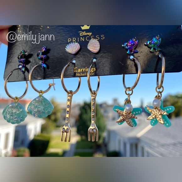 Ariel🧜🏻♀️Earring Set - Picture 3 of 4